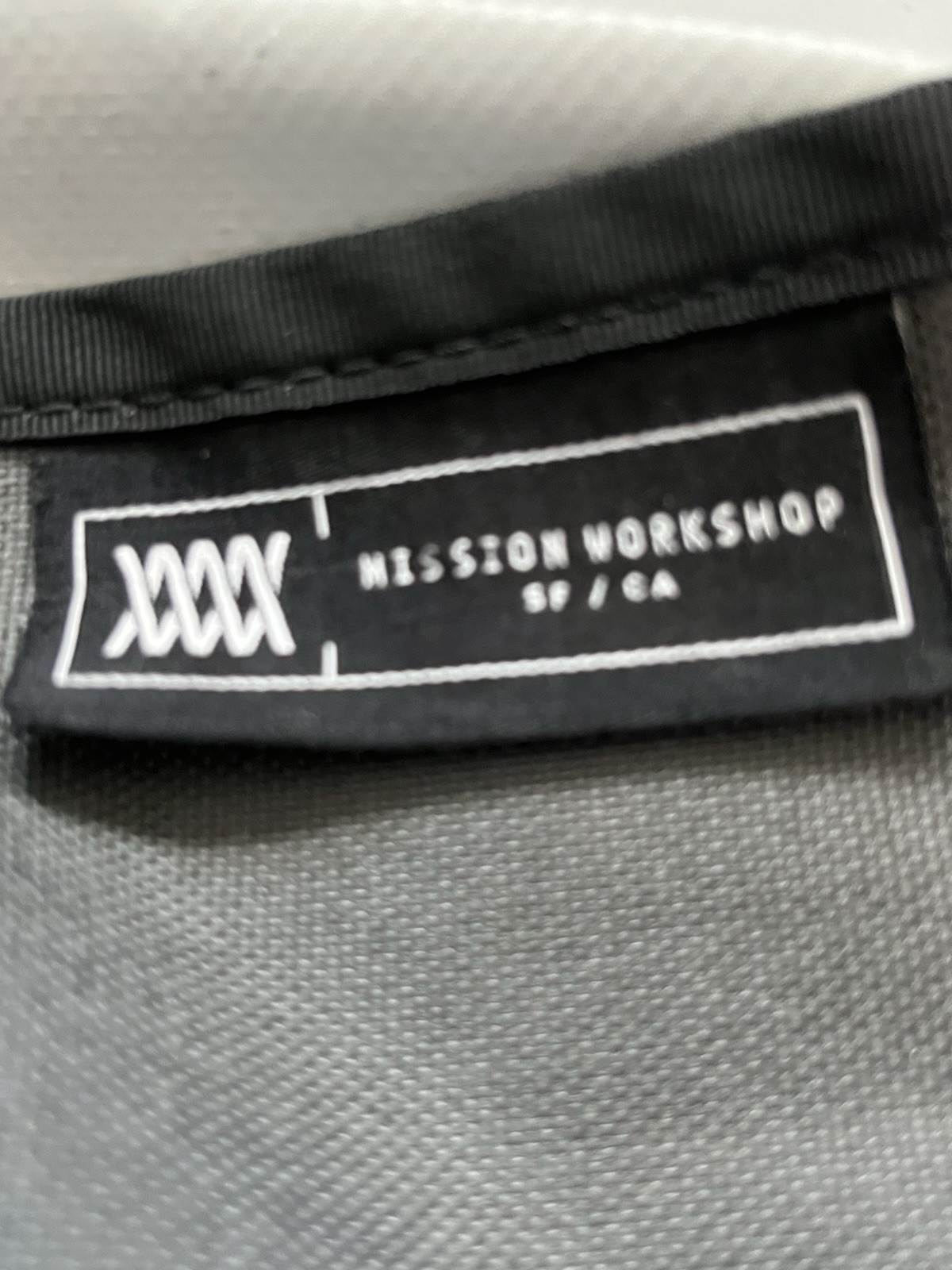 Mission Workshop Rummy Bike Messenger Bag Cycling Courier Bike Made in USA SF