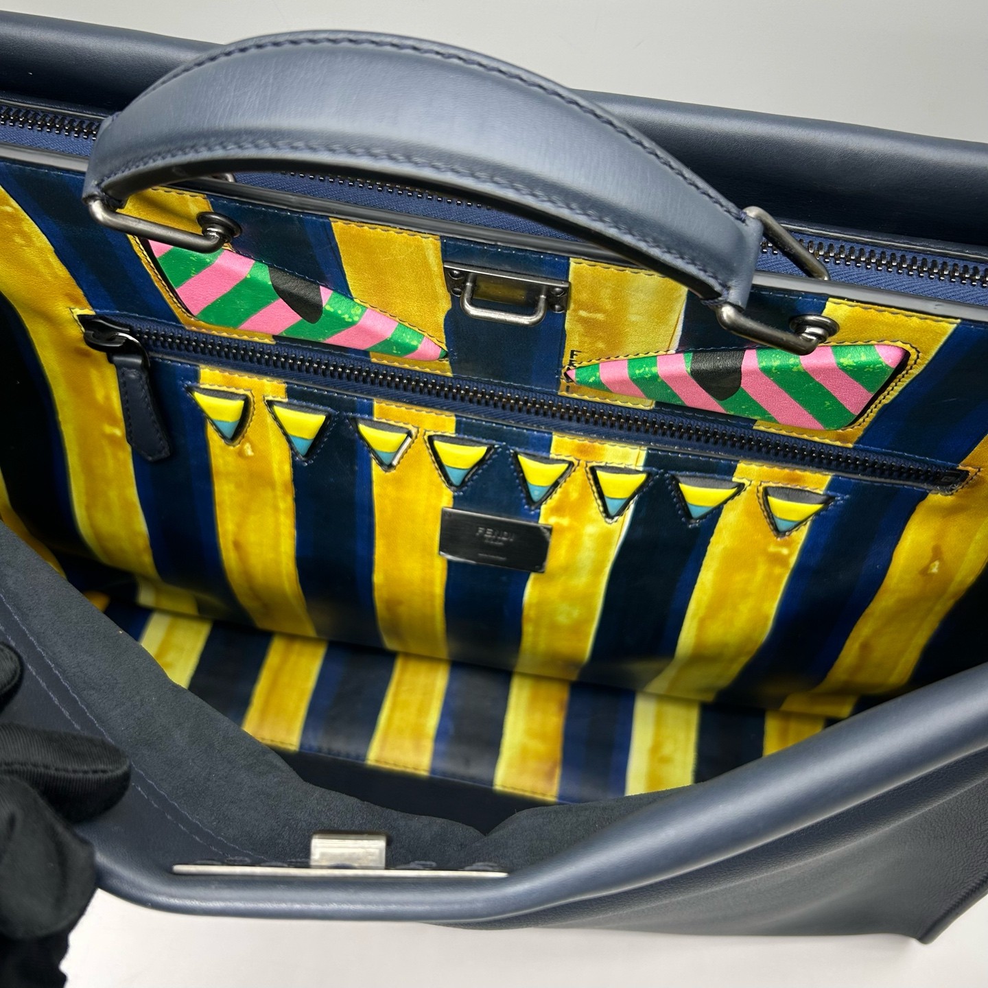 Fendi Pre-Owned Authentic Peekaboo Briefcase Free Shipping 40x30x16cm