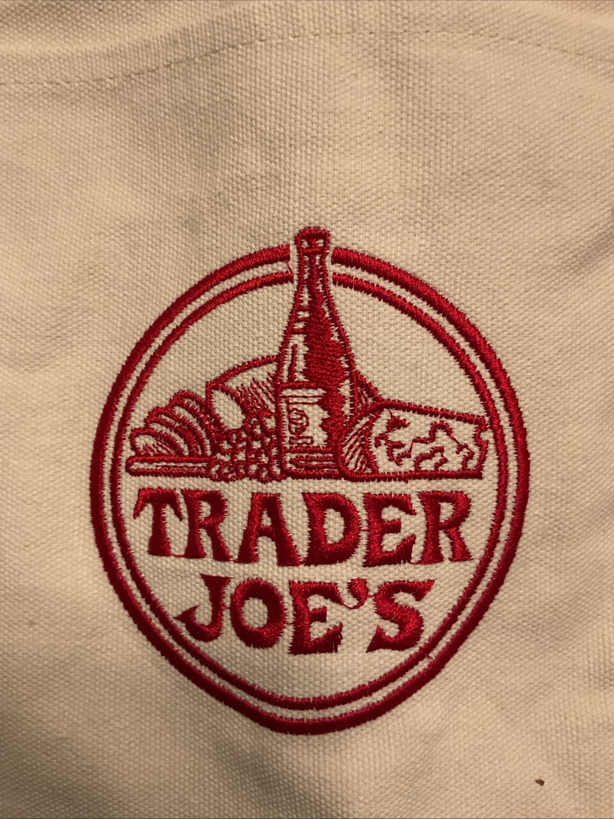 Trader Joe’s Classic Large Green Canvas Tote Bag – NEW – Holiday Limited Edition
