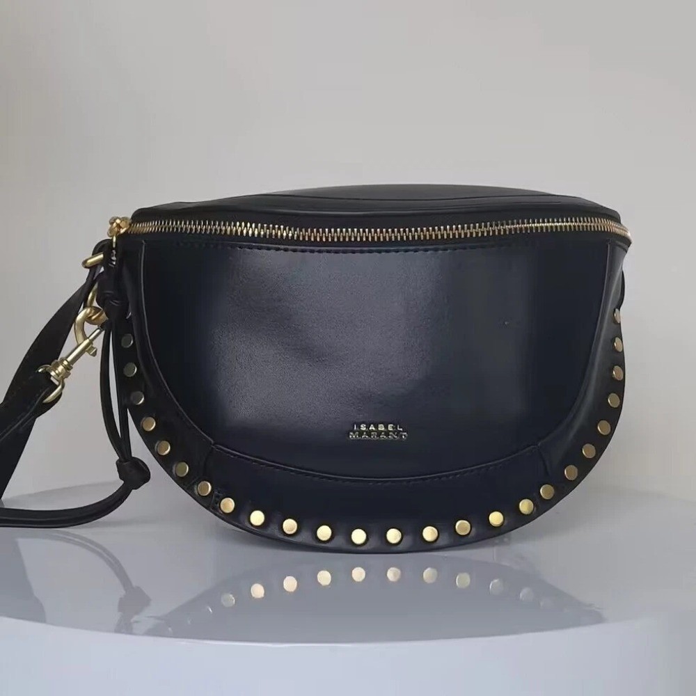 Isabel Marant Skano Studded Leather Fanny Pack – Brand New with Tags