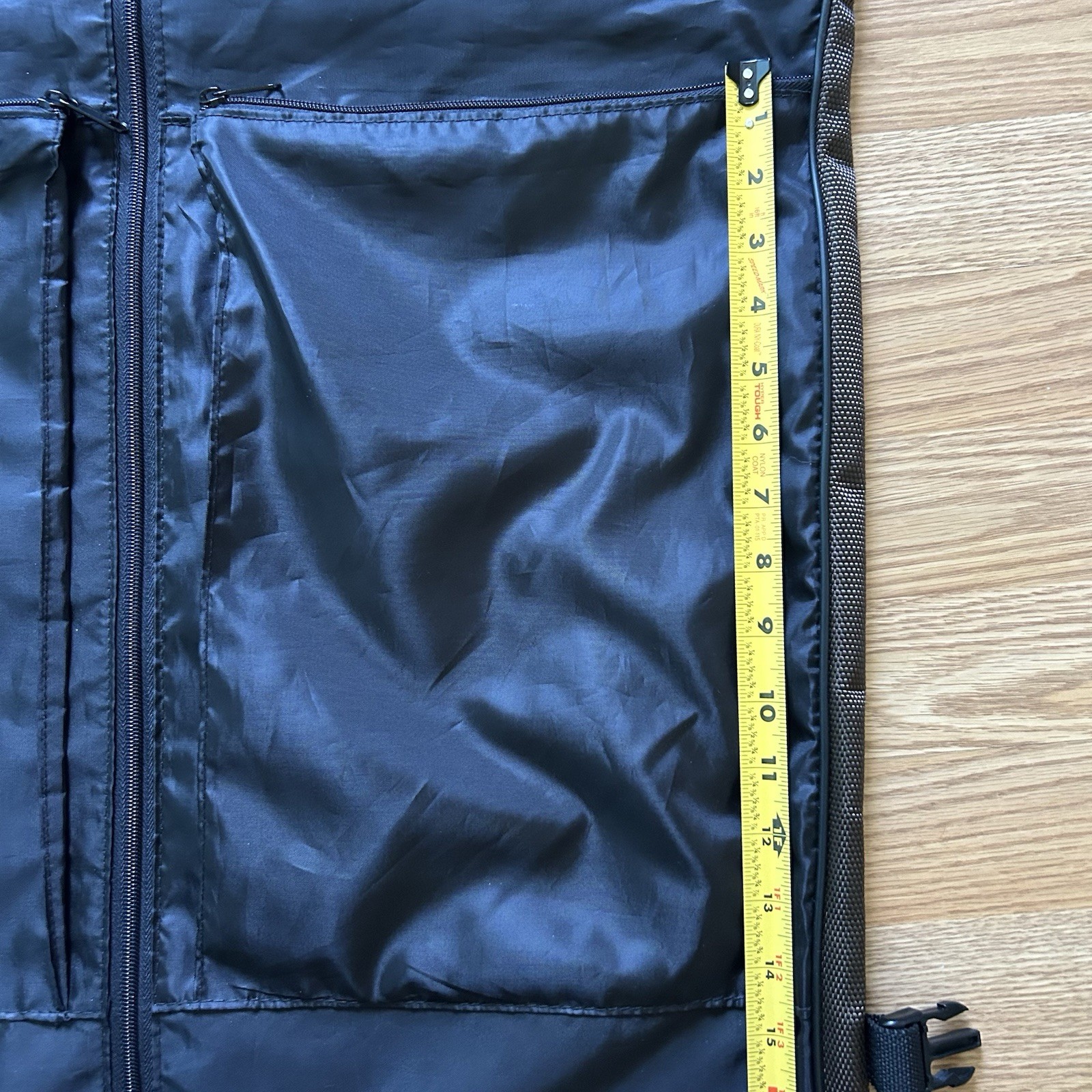 Hartmann Travel Luggage Garment Suit Carrier Brown Hanging Hook With Luggage Tag