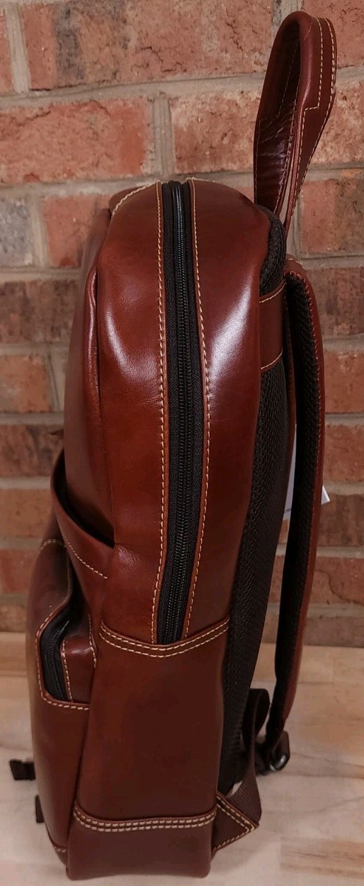 Canyon Outback Kannah Backpack Brown Leather Travel Bag CY-206 NEW