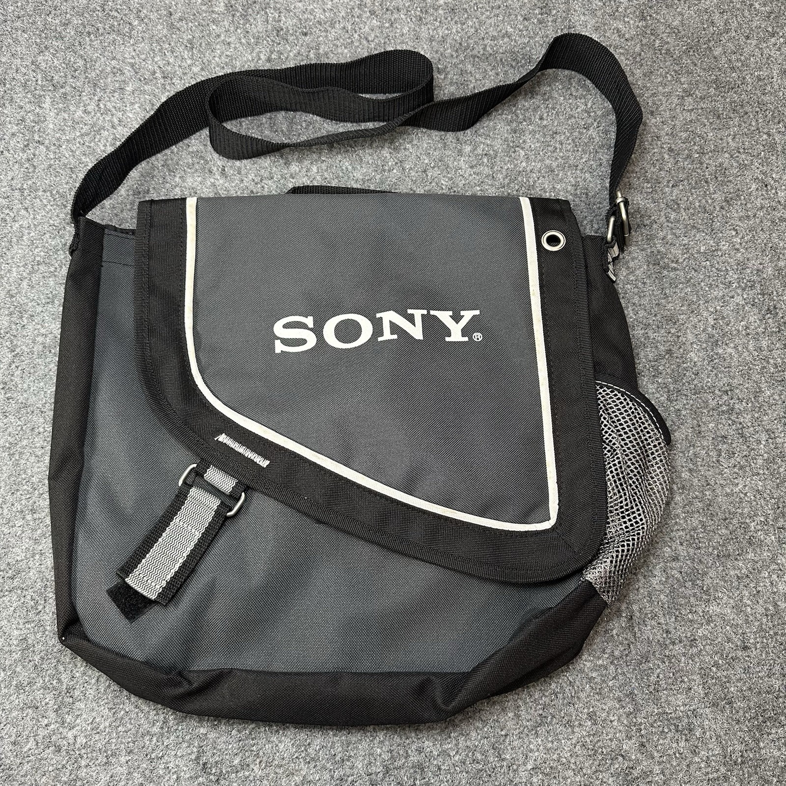 Vintage Sony x Atchison By BIC Camera Bag Over The Shoulder Strap 12” Big Logo