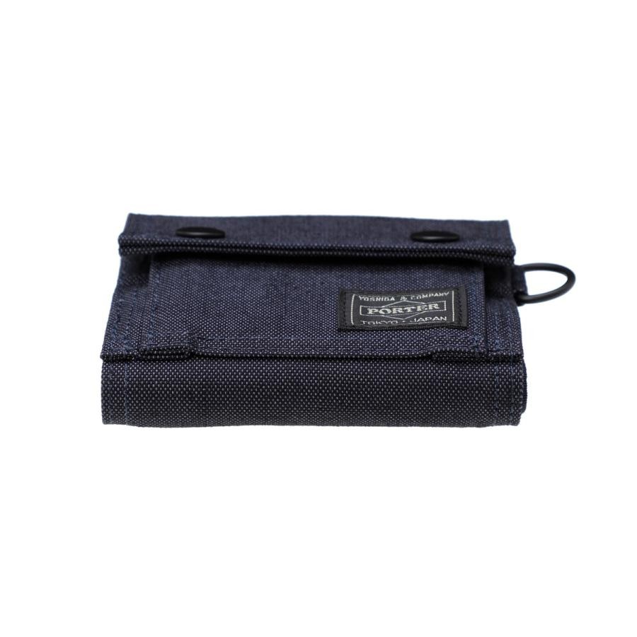 PORTER YOSHIDA SMOKY WALLET Navy 592-26370
