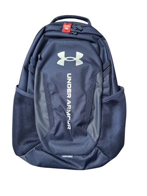 Under Armour 16″ Backpack Navy Blue NWT Water Repellant