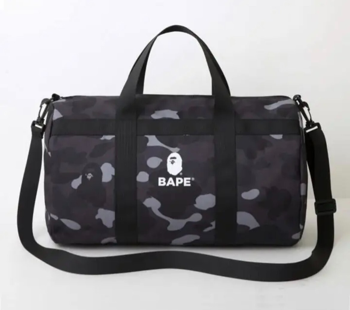 Duffel Boston Bag Camo A Bathing Ape (R) 2022 SPRING COLLECTION BAPE Large