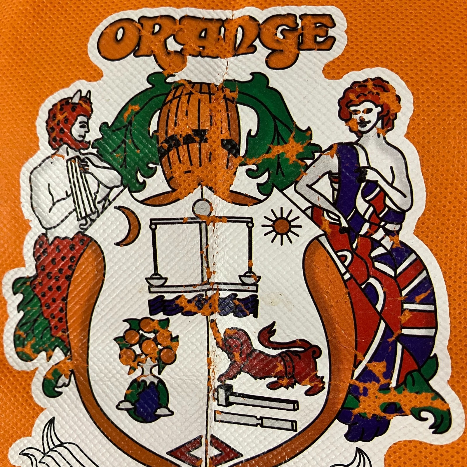 Orange Amplification Tote Bag 17×15 Logo Music Promo Slight Marks See Photos