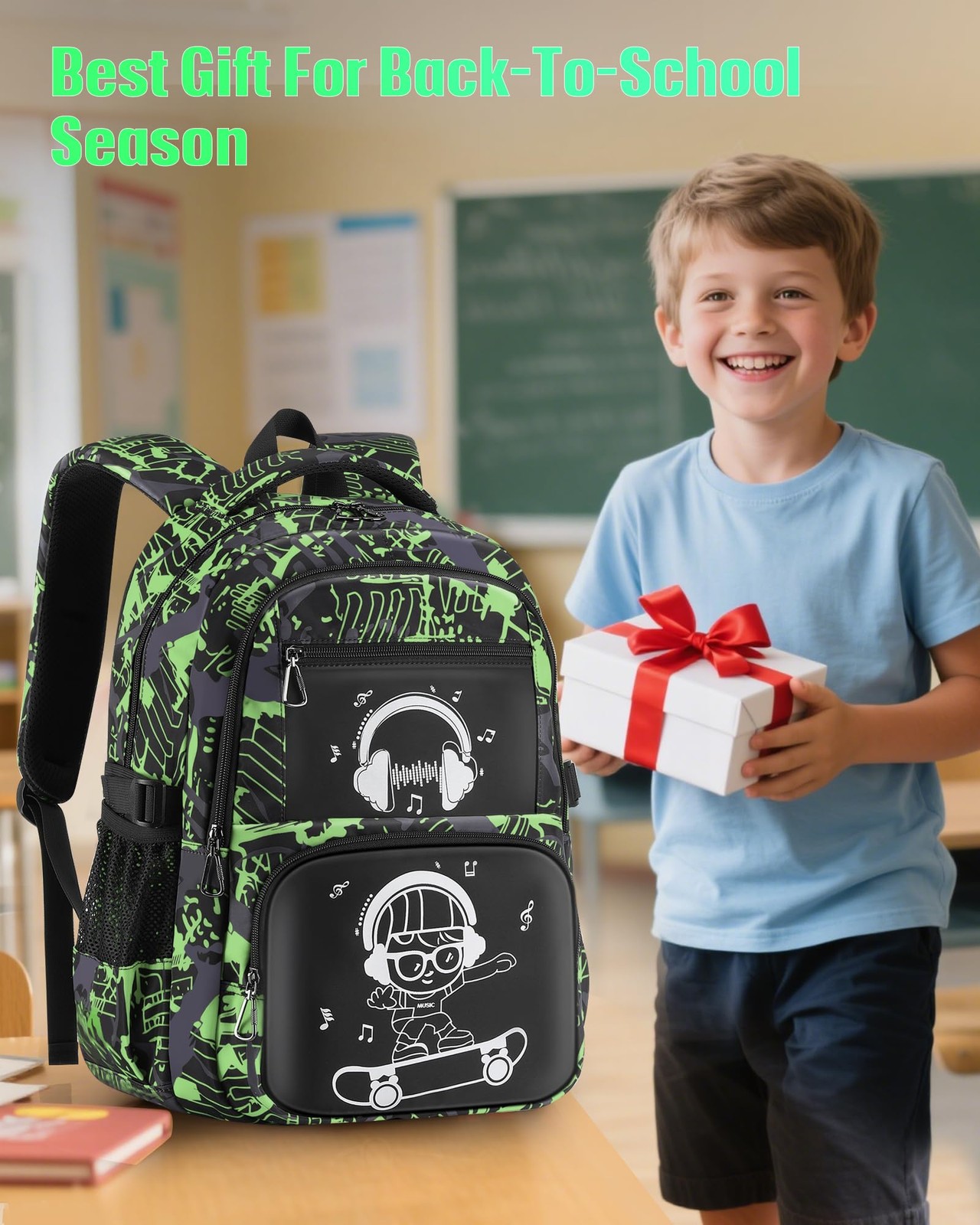 School Backpack for Boys Backpacks for Kids Camo Bookbag Teens Middle School …