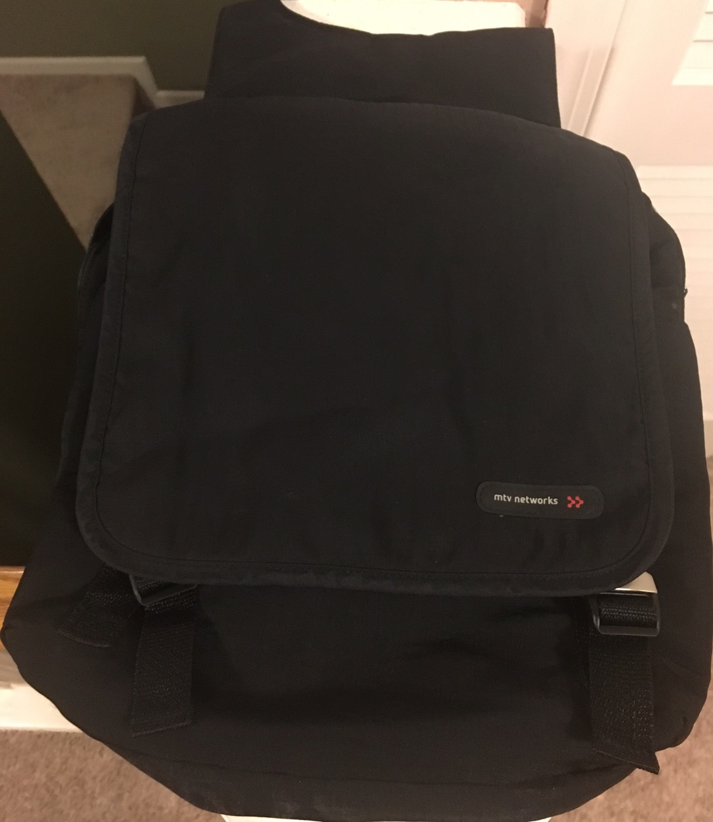 MTV Networks New Black Backpack
