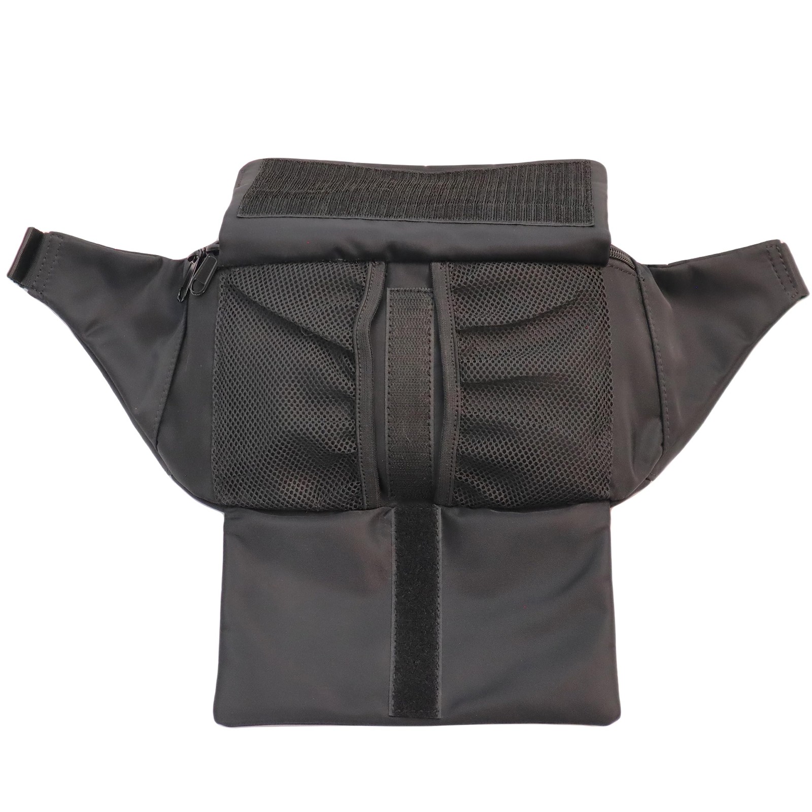 Premium Go Belt Bag, Black, Waist Pack, Running, Hiking, Travel, Fanny Pack