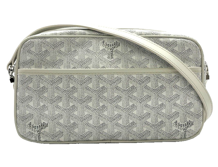 GOYARD Cap-Vert Goyardine PM White