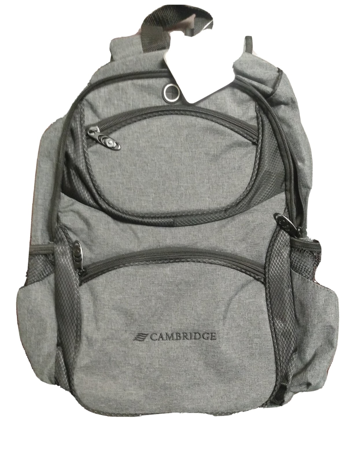 Leeds Checkmate TSA Friendly Computer Bag Gray NWT