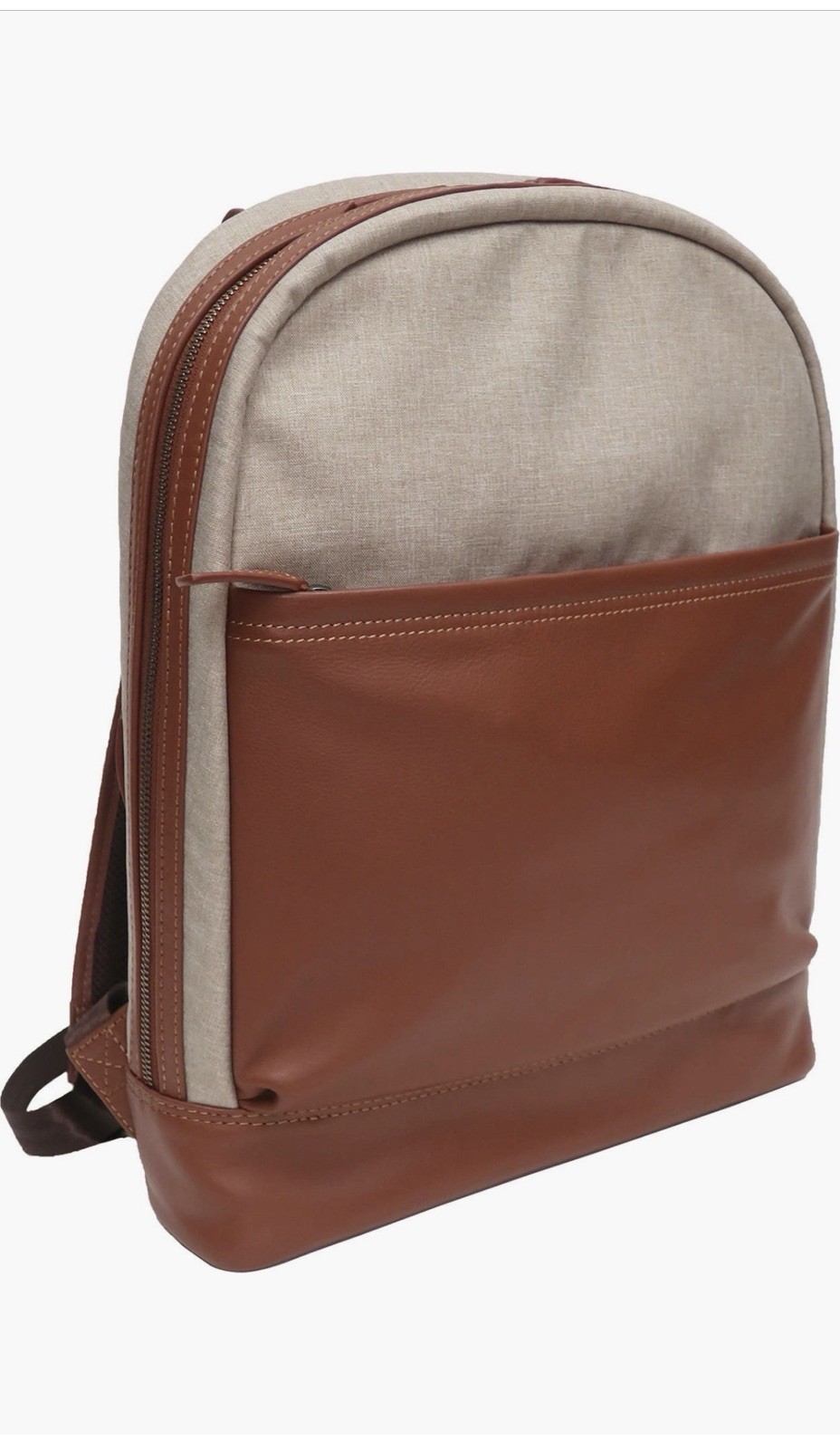 BOCONI brown Leather -Stylish Backpack. Comparable price $350