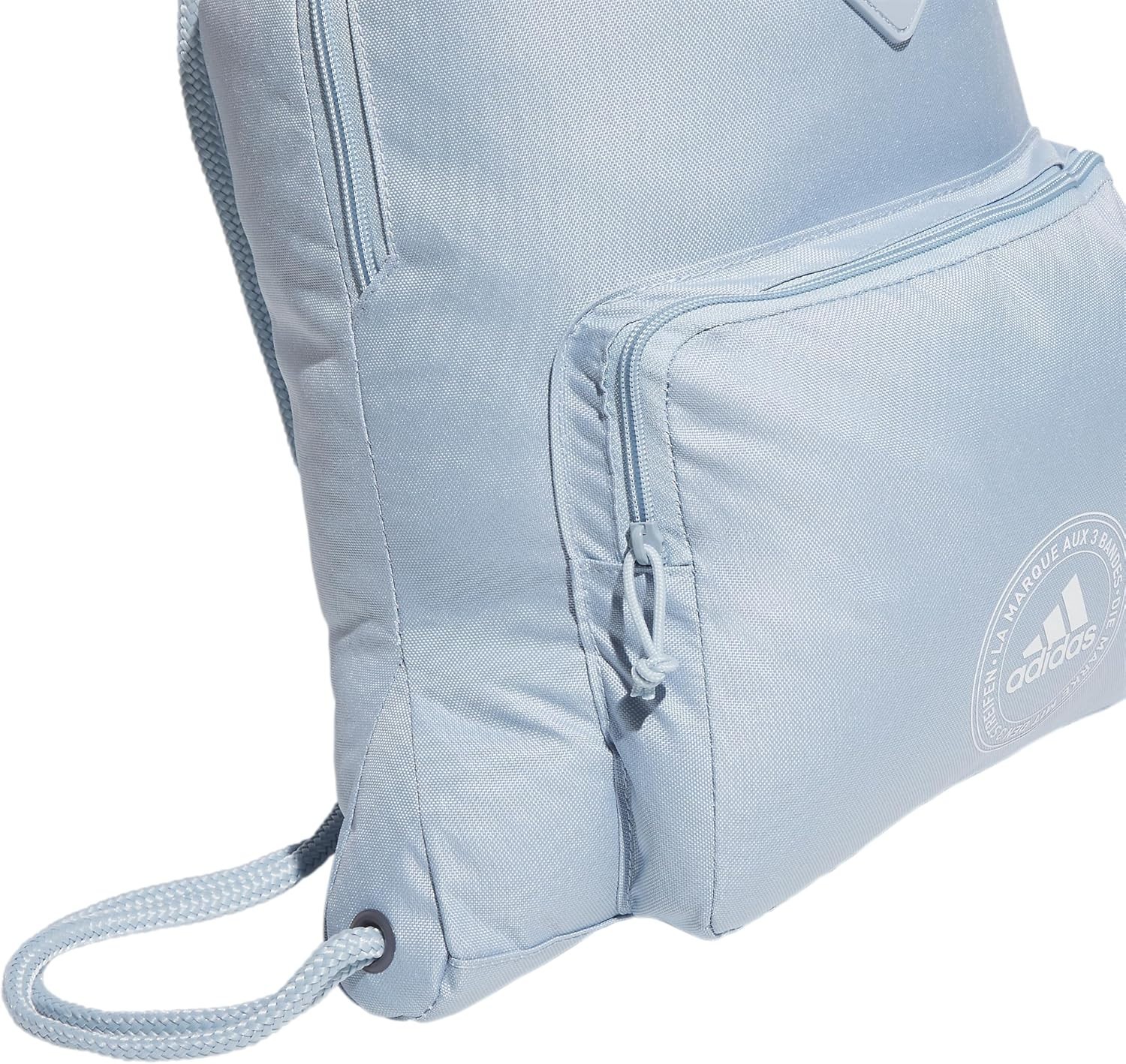Adidas Classic 3S 2.0 Sackpack – Wonder Blue – One Size Fits All – FREE SHIPPING