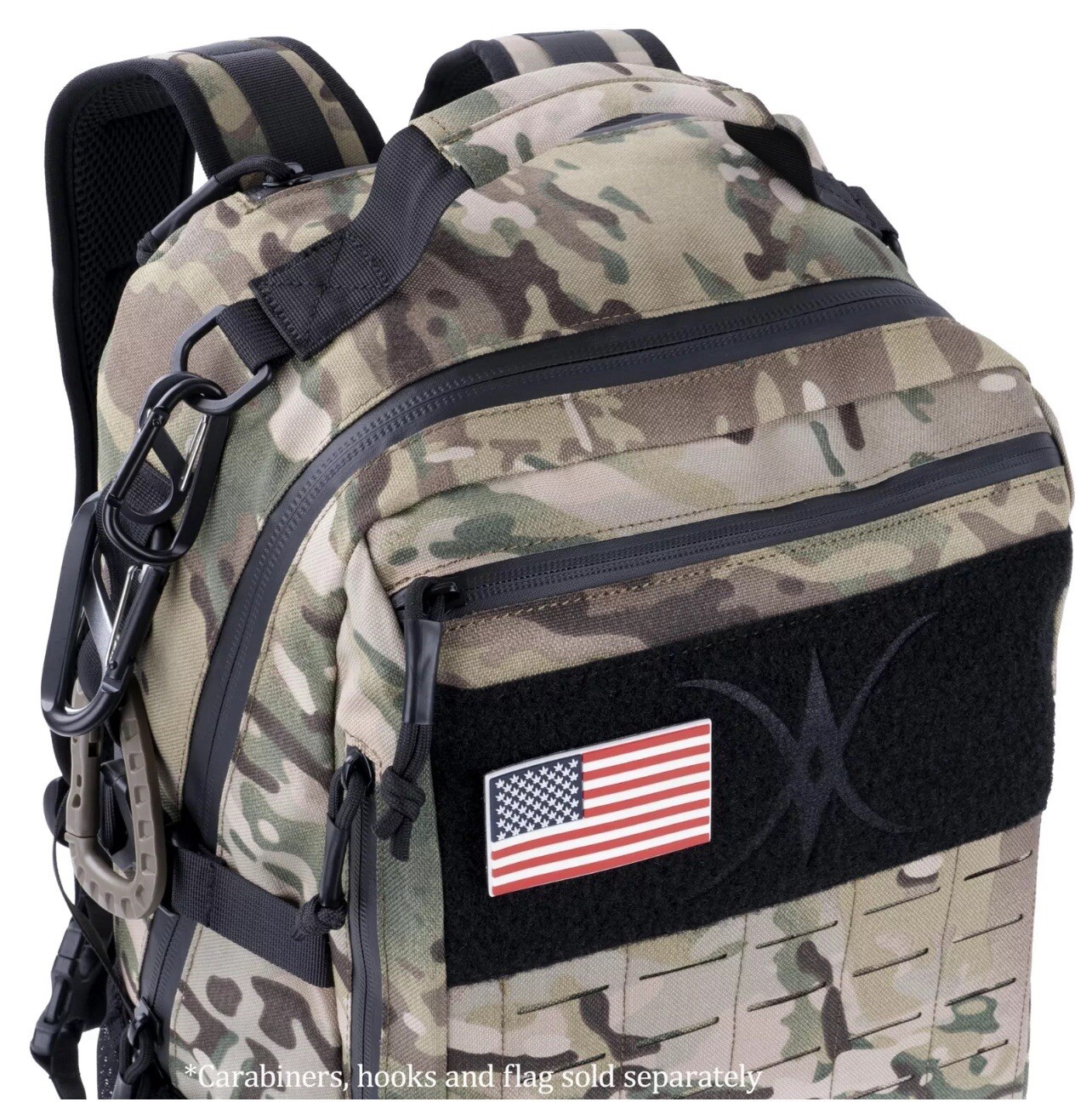 NEW Urban Tactical Backpack MOLLE Laser-Cut Daypack Commuter Bag for EDC, Travel