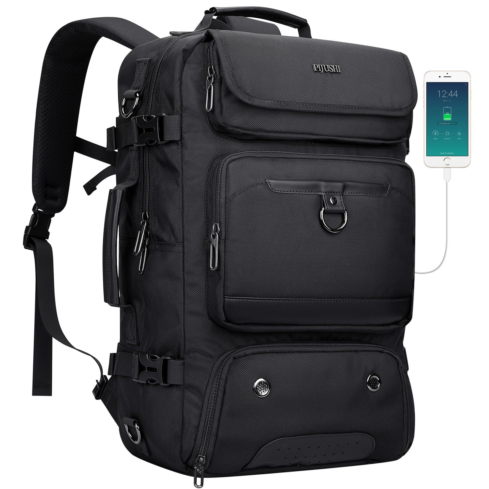 Convertible Travel Backpack Duffel Bag for Men & Women, Fits 16″ Laptop