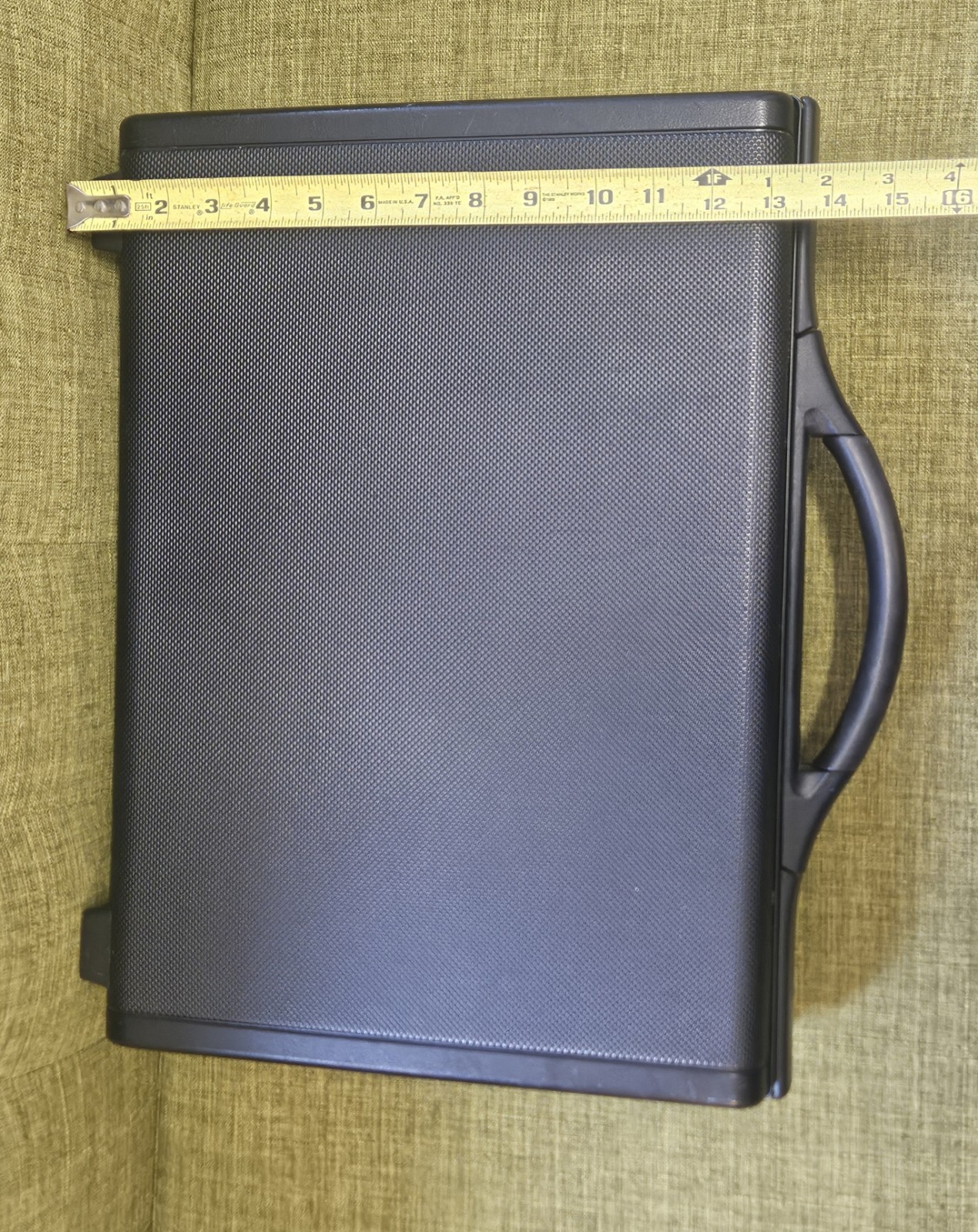 Vintage Samsonite Focus Hard Shell Briefcase Black USA Made 1989 VGC!