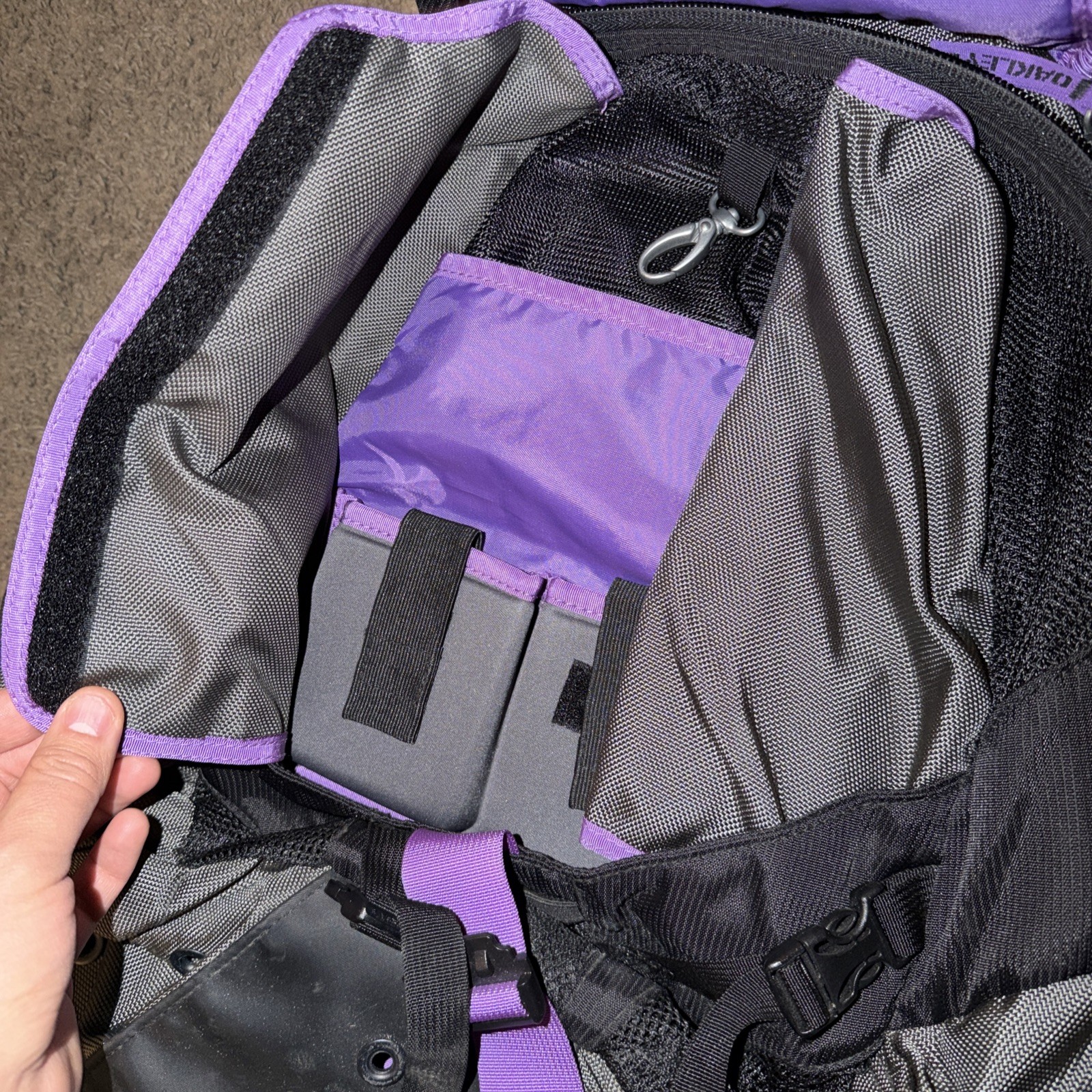 Oakley Icon 3.0 Backpack Infinite Hero Ash Purple Tactical Standard Issue