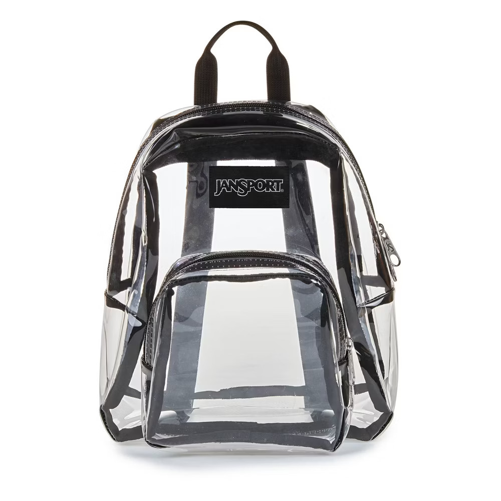 JanSport Clear Mini Shoulder Bag – Black