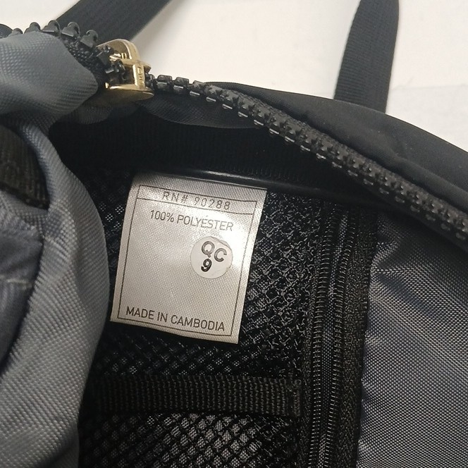 adidas Small Black/White Mini Backpack Zip Closure, Adjustable Straps, Pockets