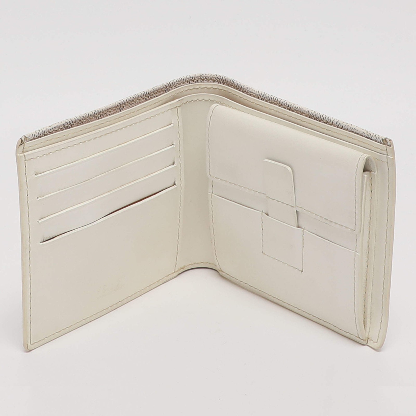 Goyard Saint Florentin White Goyardine Coated Canvas Wallet