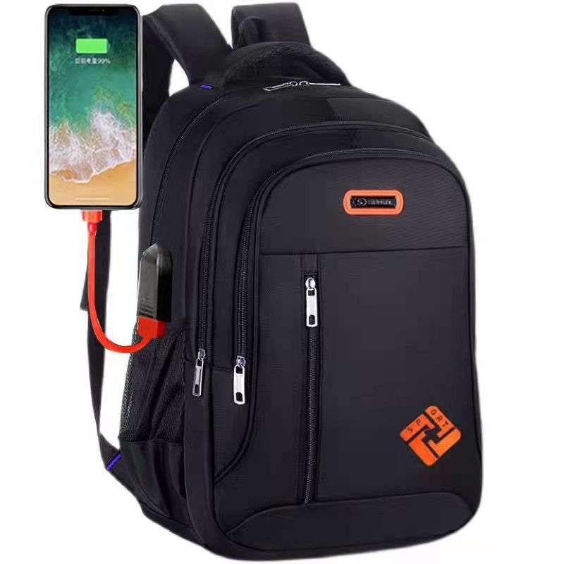 Oxford Anti-theft Laptop Backpack 17″ Travel Business Shool Book Bag w/ USB Port