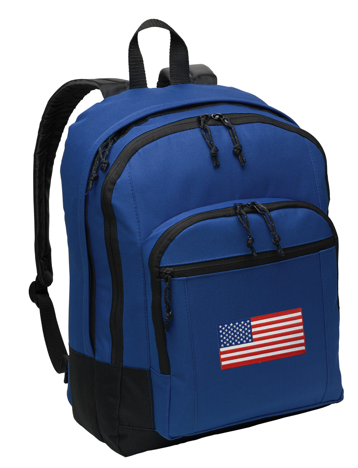 American Flag Backpack Backpack USA Flag – Classic Style – Lots of Zippered