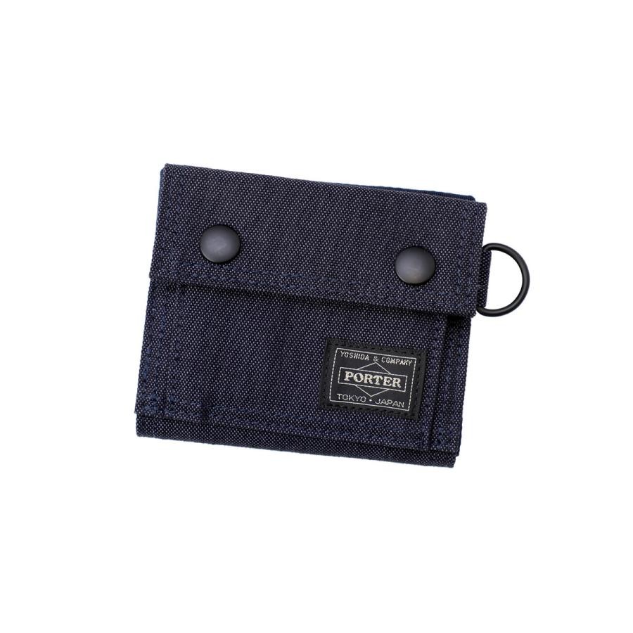 PORTER YOSHIDA SMOKY WALLET Navy 592-26370