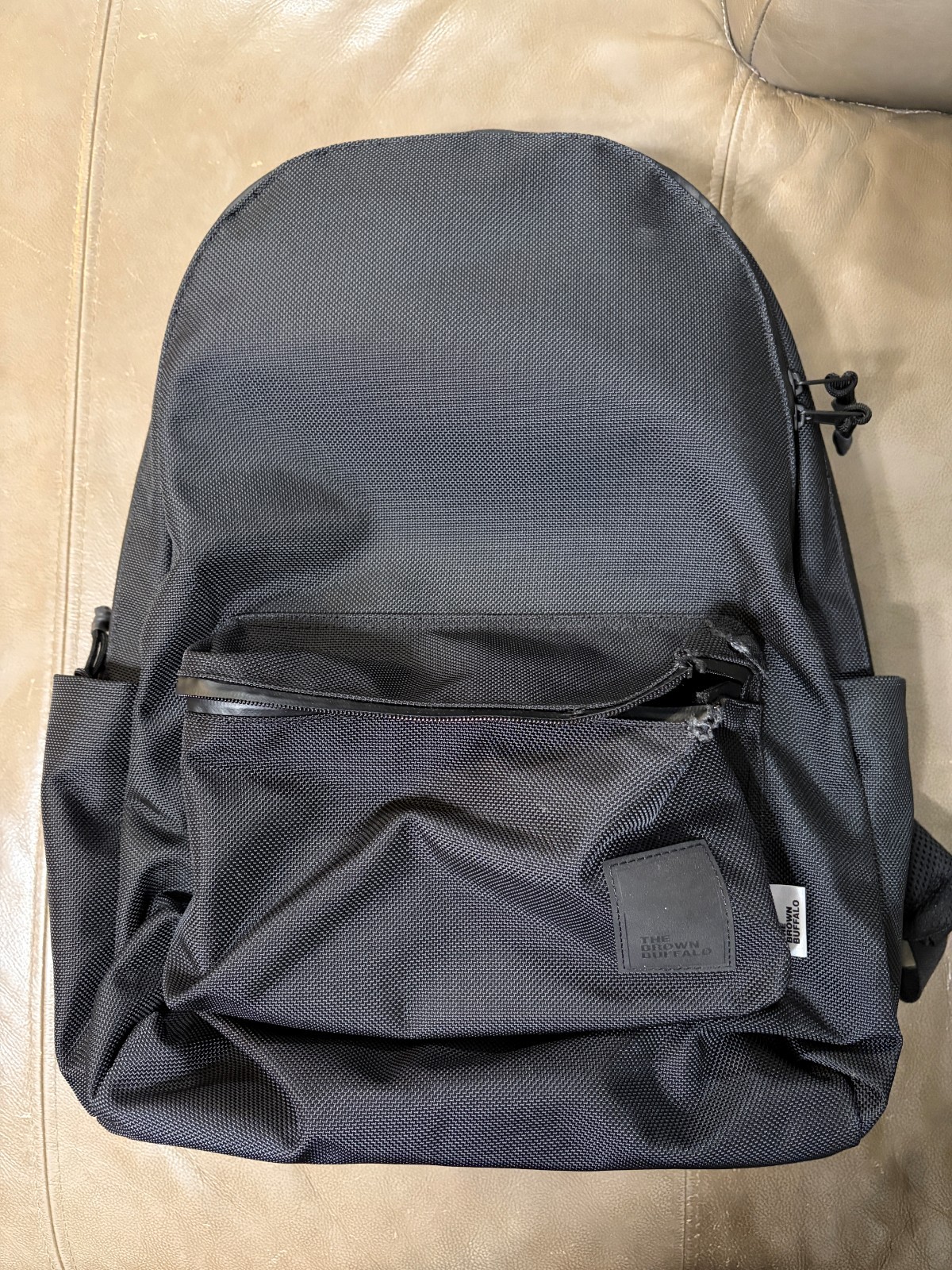 The Brown Buffalo Standard Issue Backpack 24L Ballistic Black EDC AS-IS Damaged
