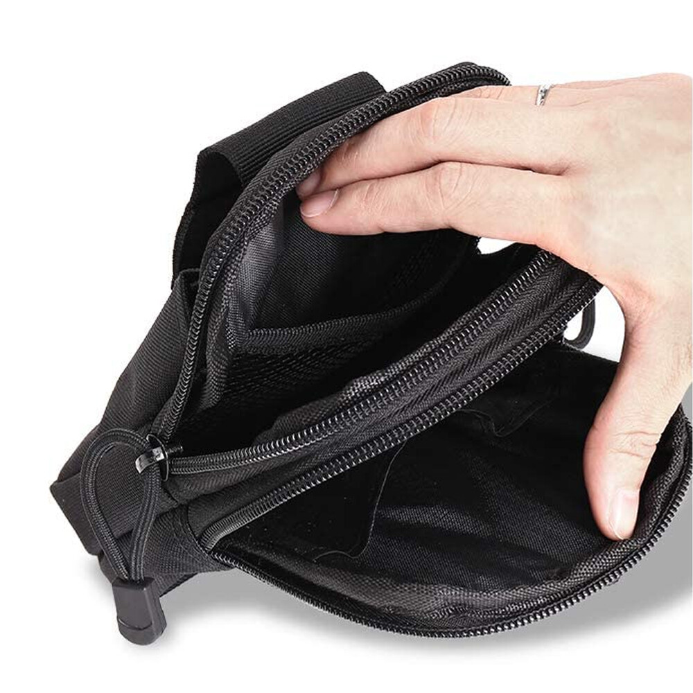 Tactical Waist Fanny Pack Belt Bag Phone Pouch Military Outdoor Camping Hiking