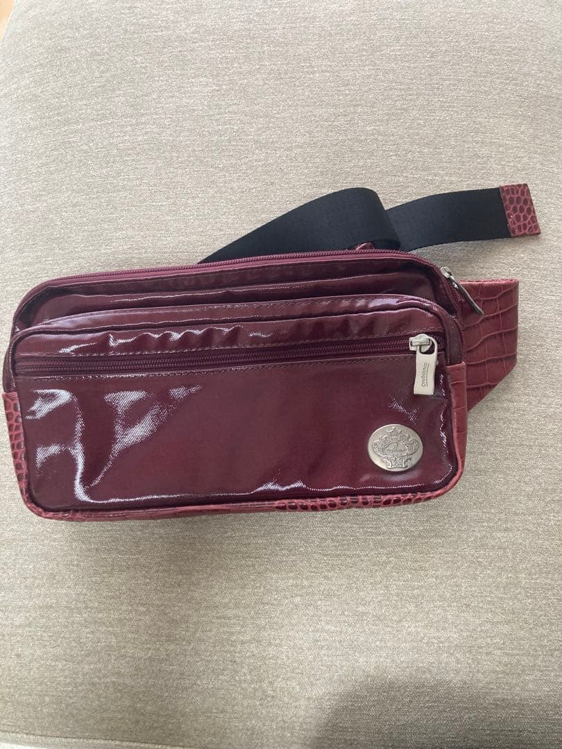 Orobianco Croco-Emboss Body Bag