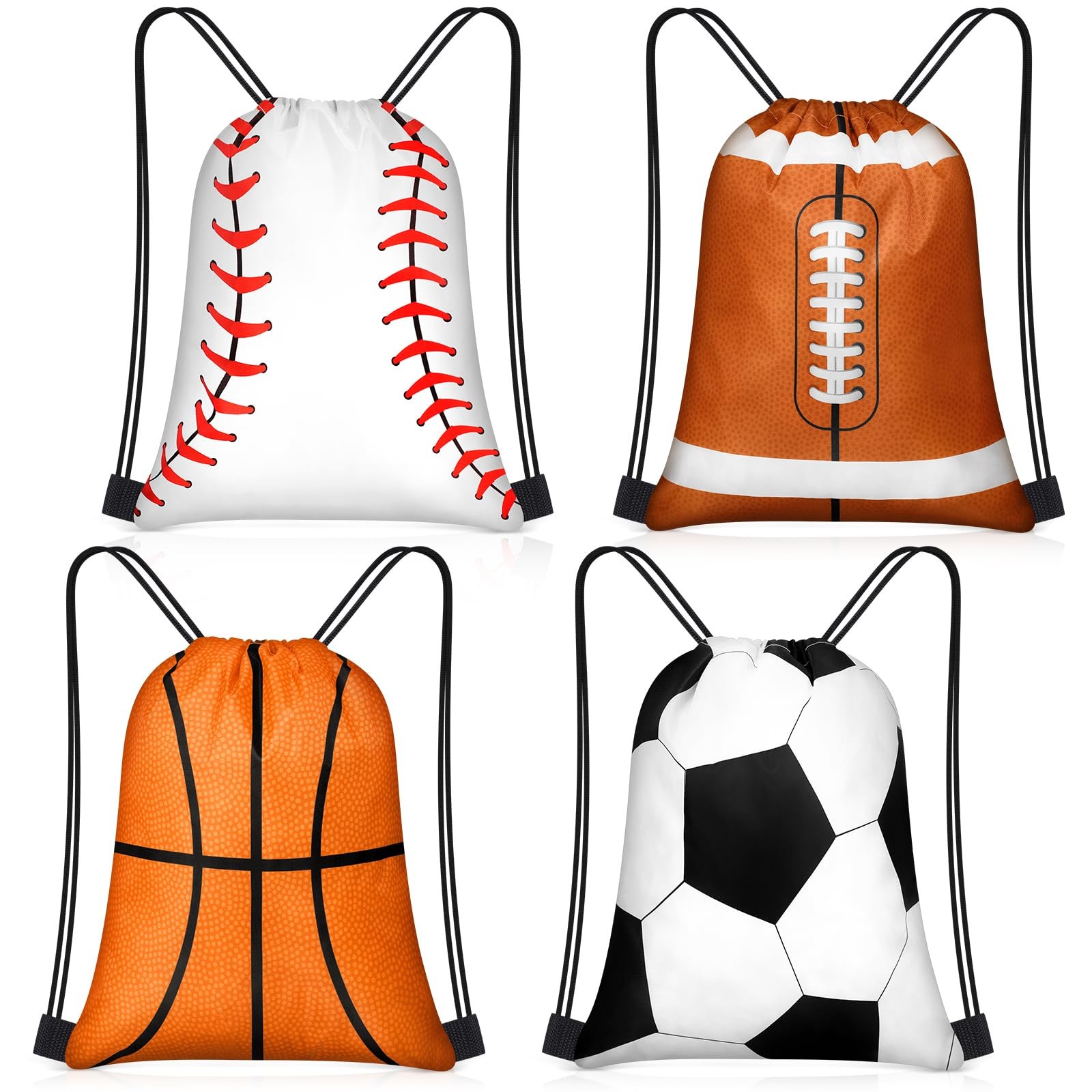 Censen 24 Pcs Drawstring Bags Set Bulk 12 x 10 Inch Waterproof Beach Bag for …