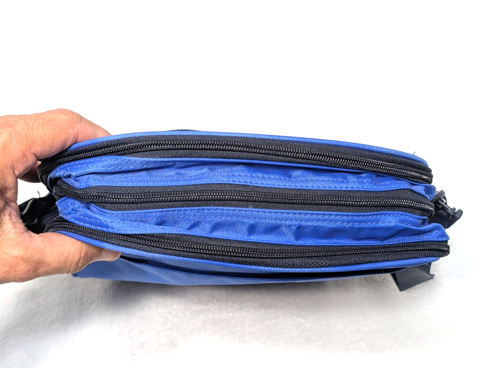 Vintage Polo Sport Large Travel Duffle Bag Royal Blue