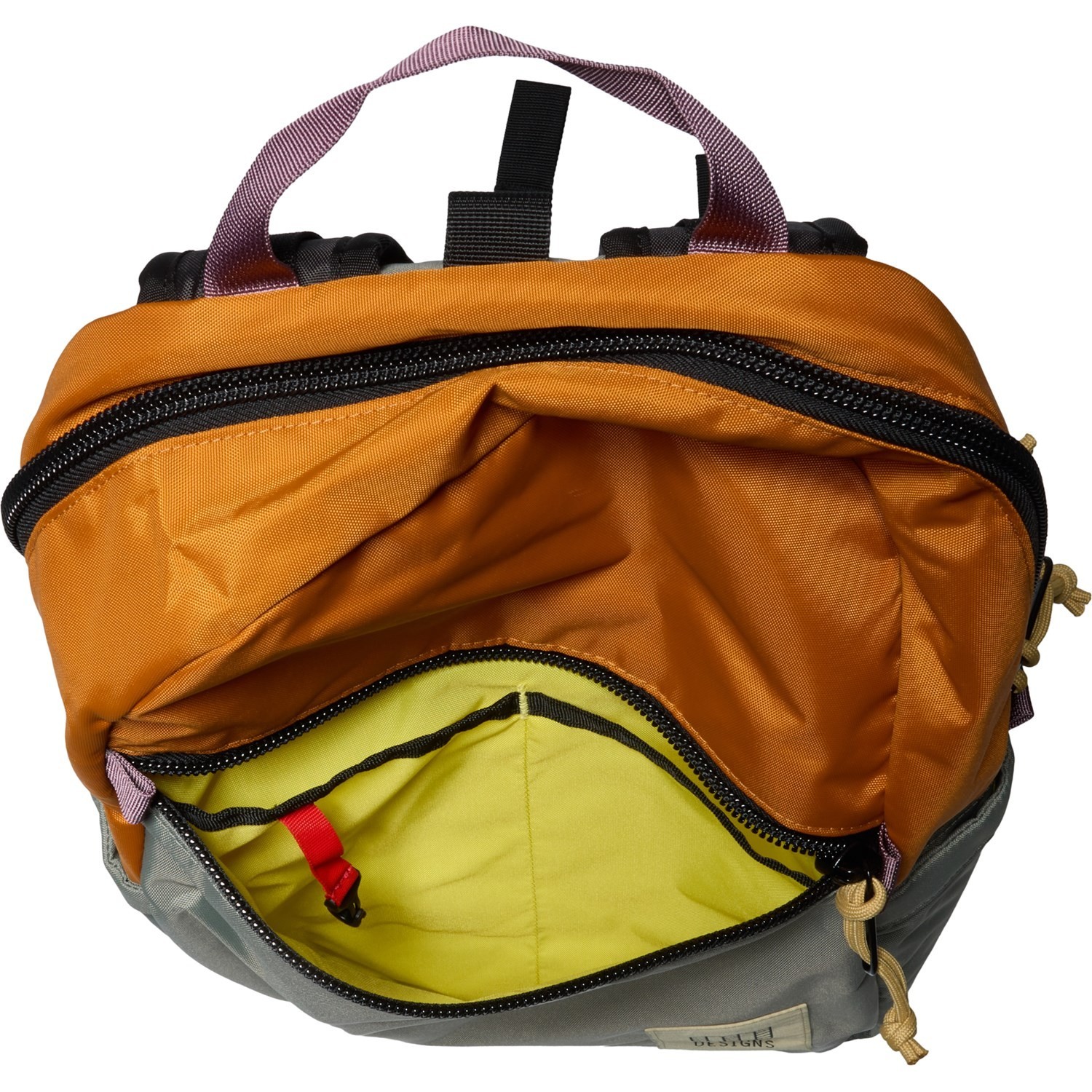 Topo Designs Light Pack 18.5L Backpack Beetle Spice Recycled Nylon Laptop Sleeve