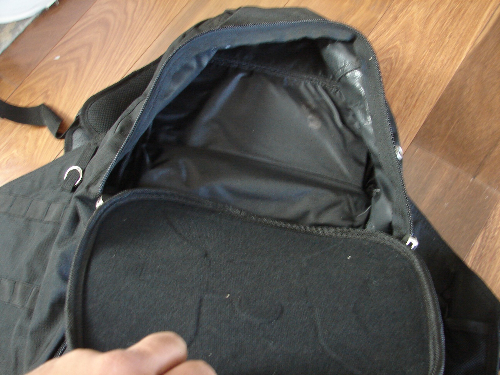 ICON MotorSports Padded Backpack Black
