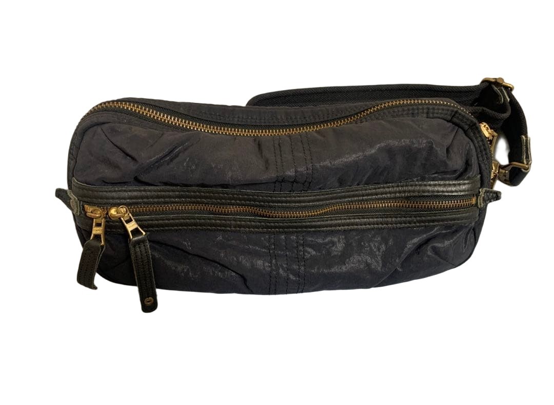 Masterpiece Black Shoulder Bag Body Pack 33cm x 15cm Adjustable Strap