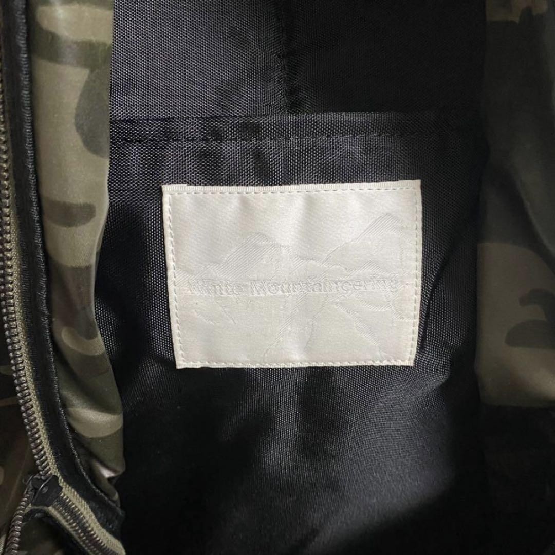PORTER x White Mountaineering Camouflage Backpack Rare Travel Bag 36x55cm