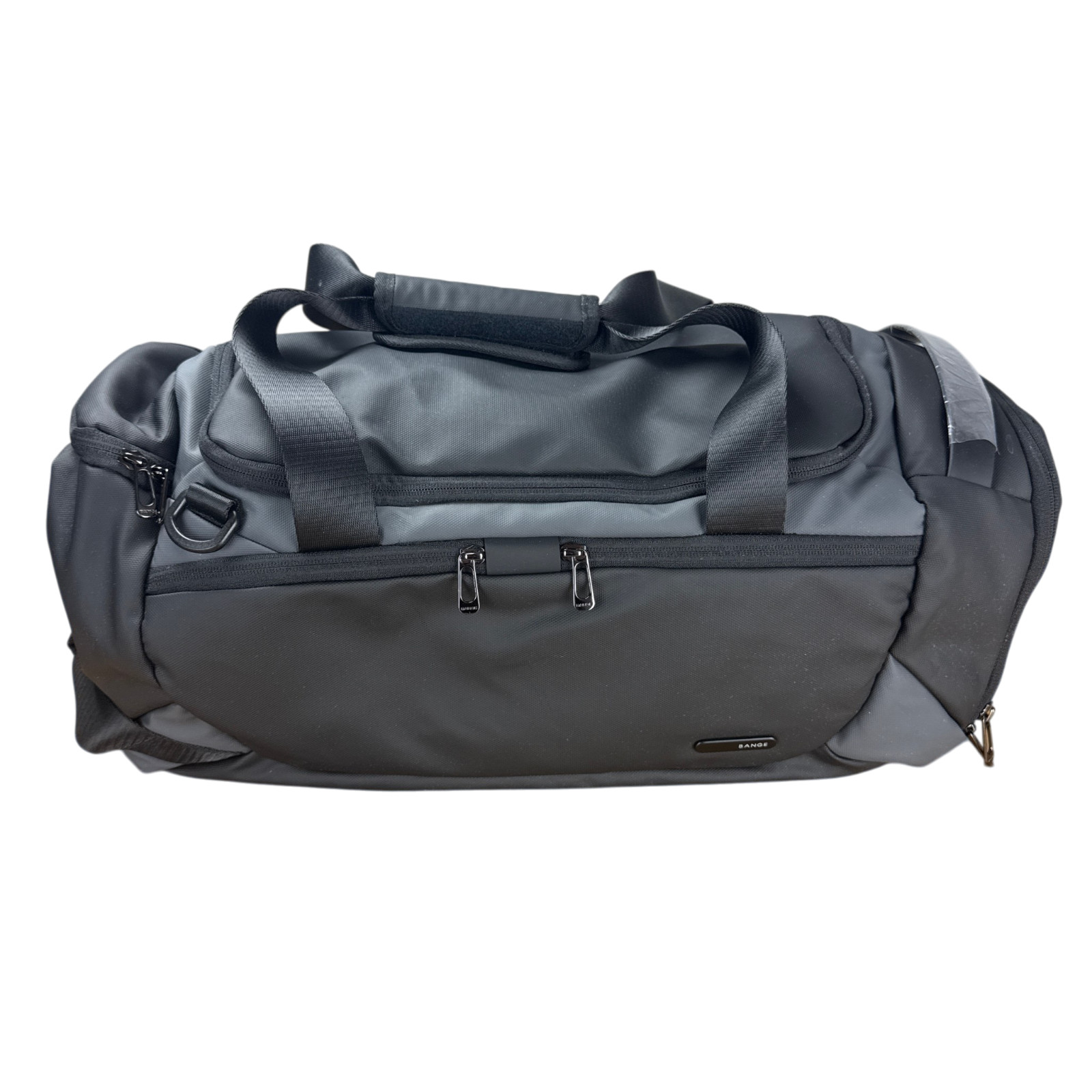 BANGE 2378 Travel Duffle Bag Gray 30L Gym Bag Shoe Compartment Techwear Gorpcore