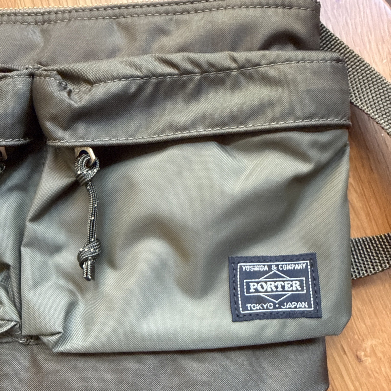 In Stock FS PORTER YOSHIDA BAG FORCE SHOULDER BAG 855-05458 olive drab