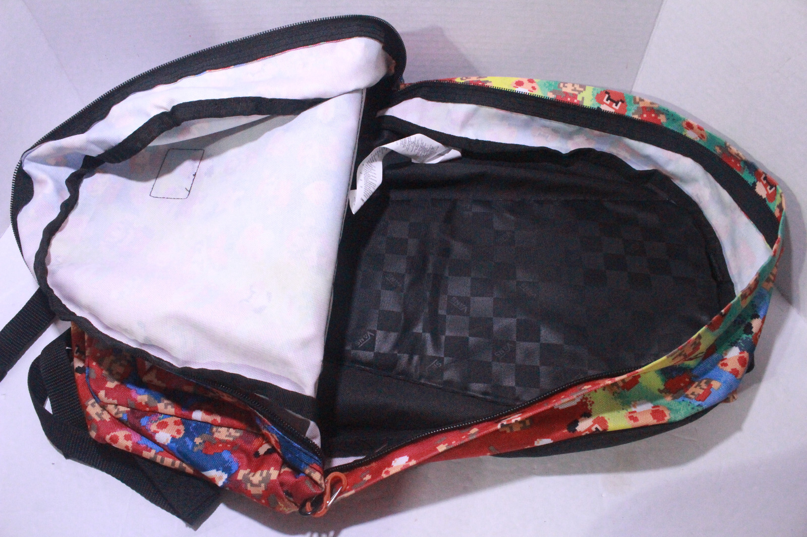 Vans X Nintendo Super Mario Bros Old Skool II Backpack 8 Bit Print