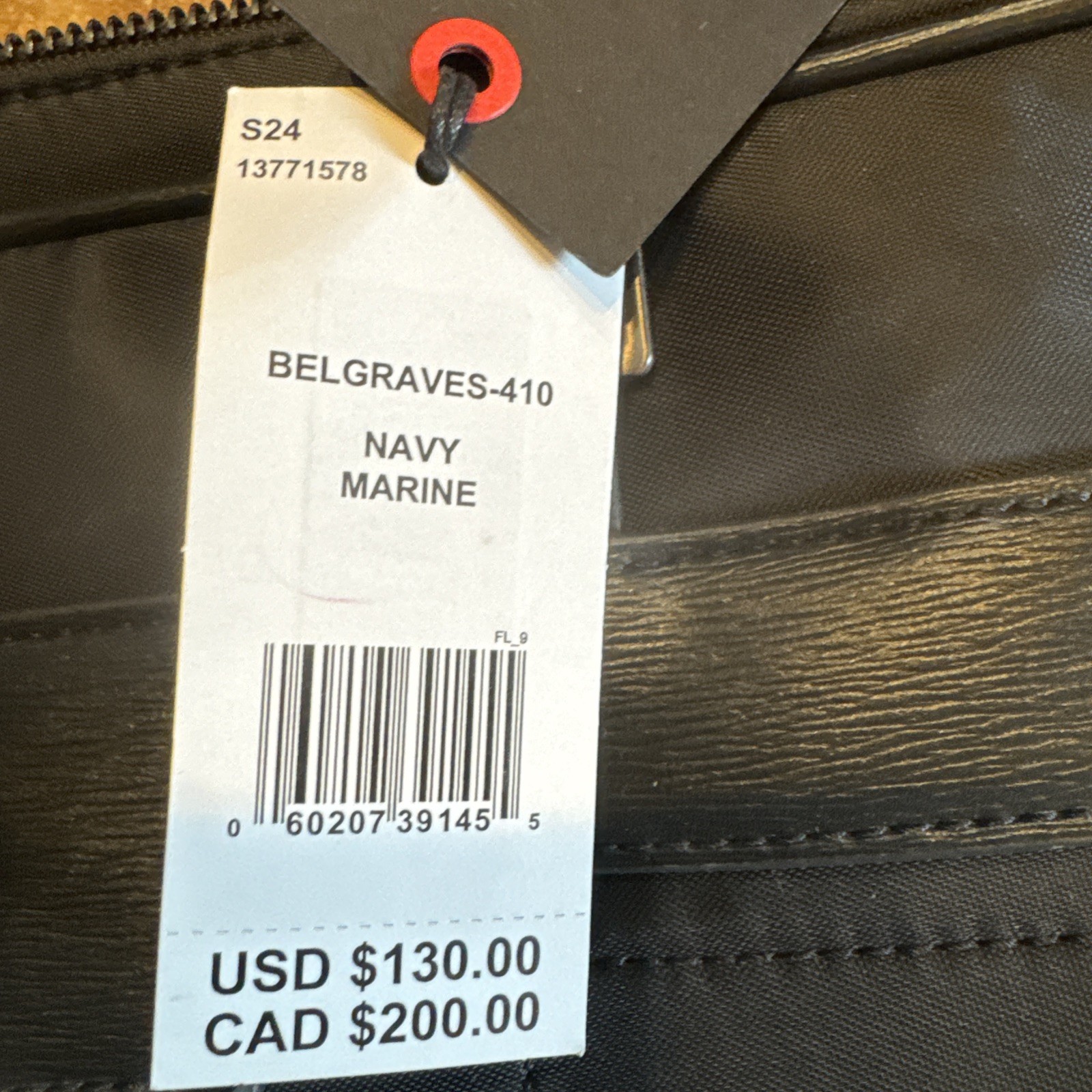 Ted Baker Men’s Belgraves Laptop Bag Black. NWT