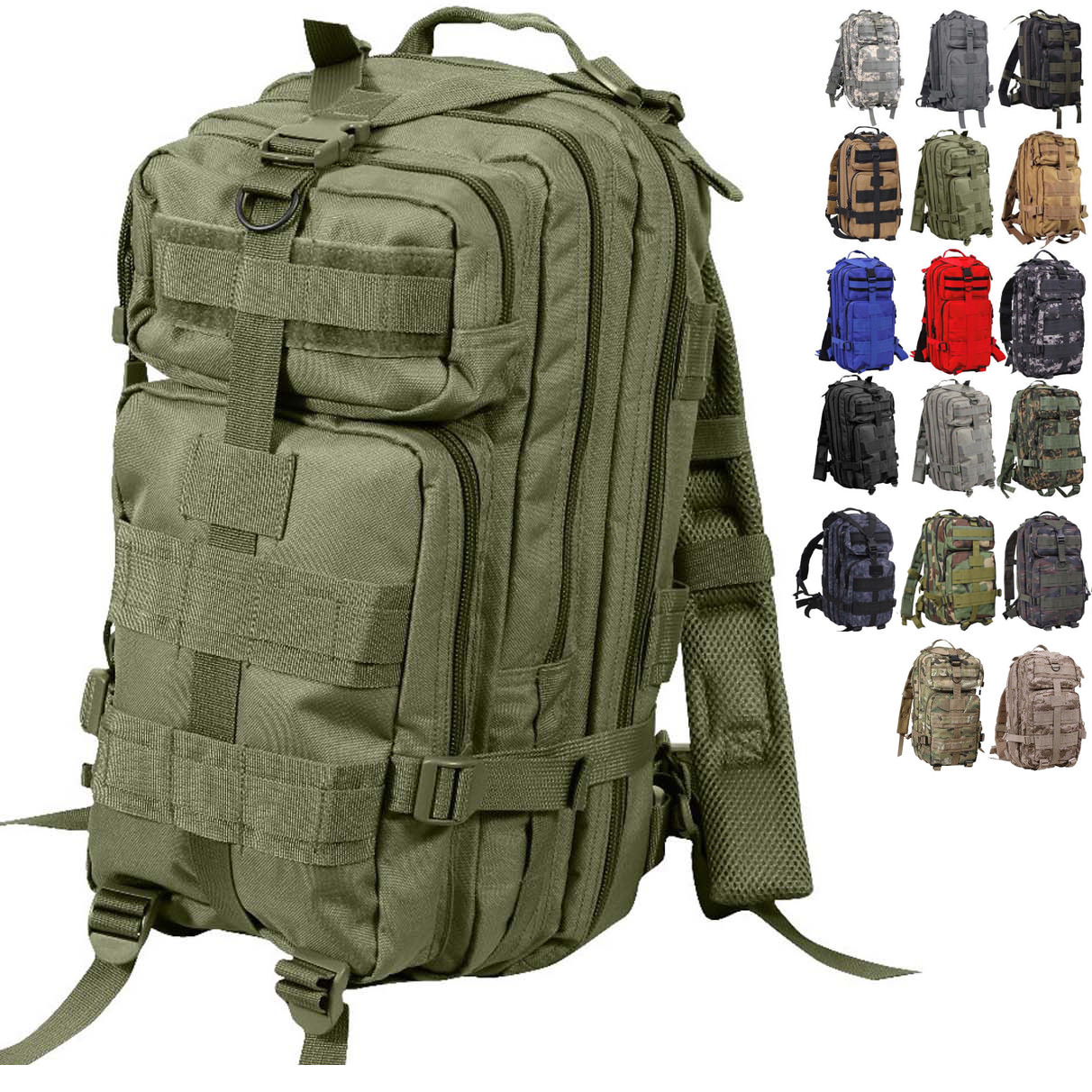 Tactical Medium Transport Pack Military Backpack MOLLE Level III Assault Bag