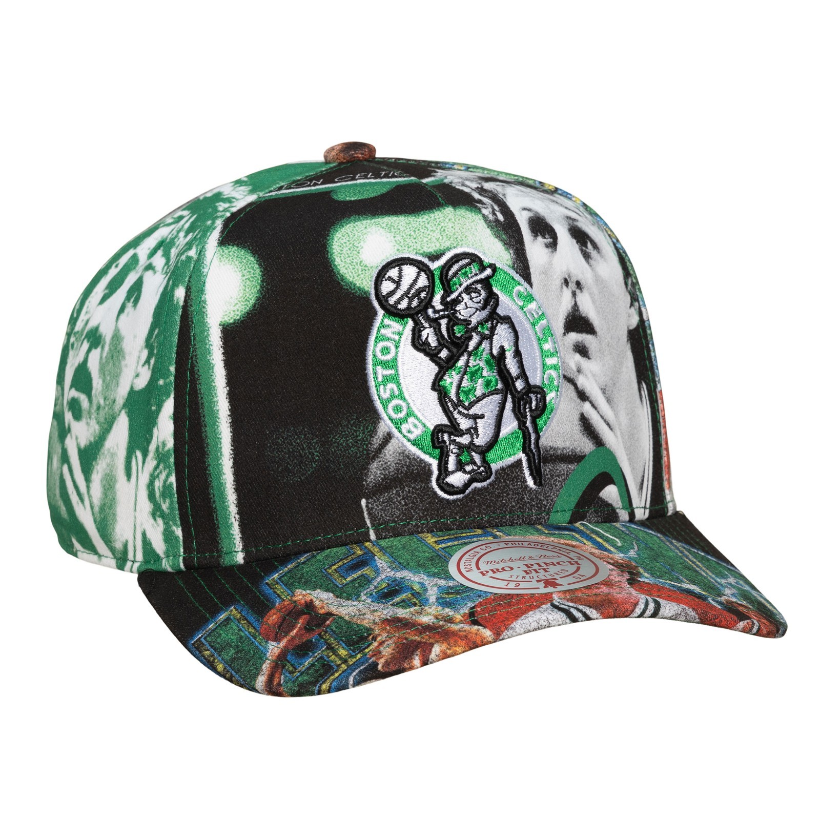 MITCHELL & NESS NBA MY TEE PRO SNAPBACK HWC BOSTON CELTICS LARRY BIRD