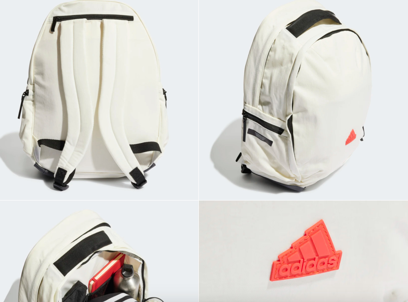 NEW Adidas Classic Strength Backpack Prime Brasilia Student Hustle HP1567 White