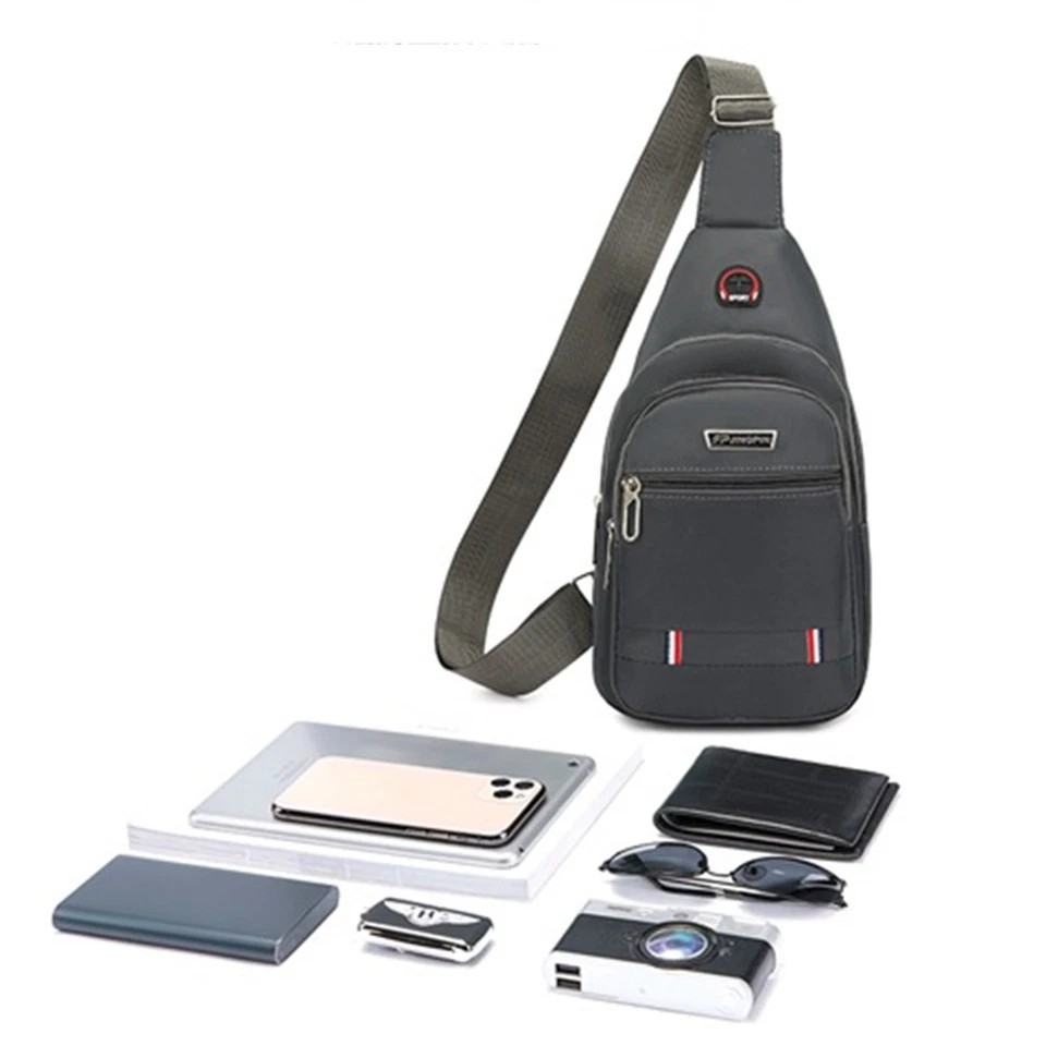 Mens Backpack Crossbody Sling Shoulder Bag Travel Chest Pack Outdoor Hiking New