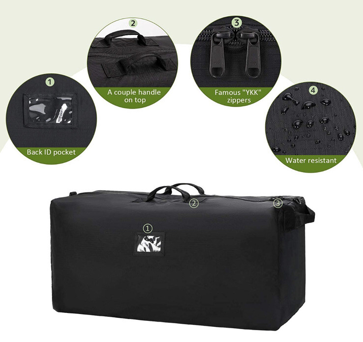 Mier XX Large Waterproof Duffel Bag Rolltop Dry Backpack Duffle Bag size 220L