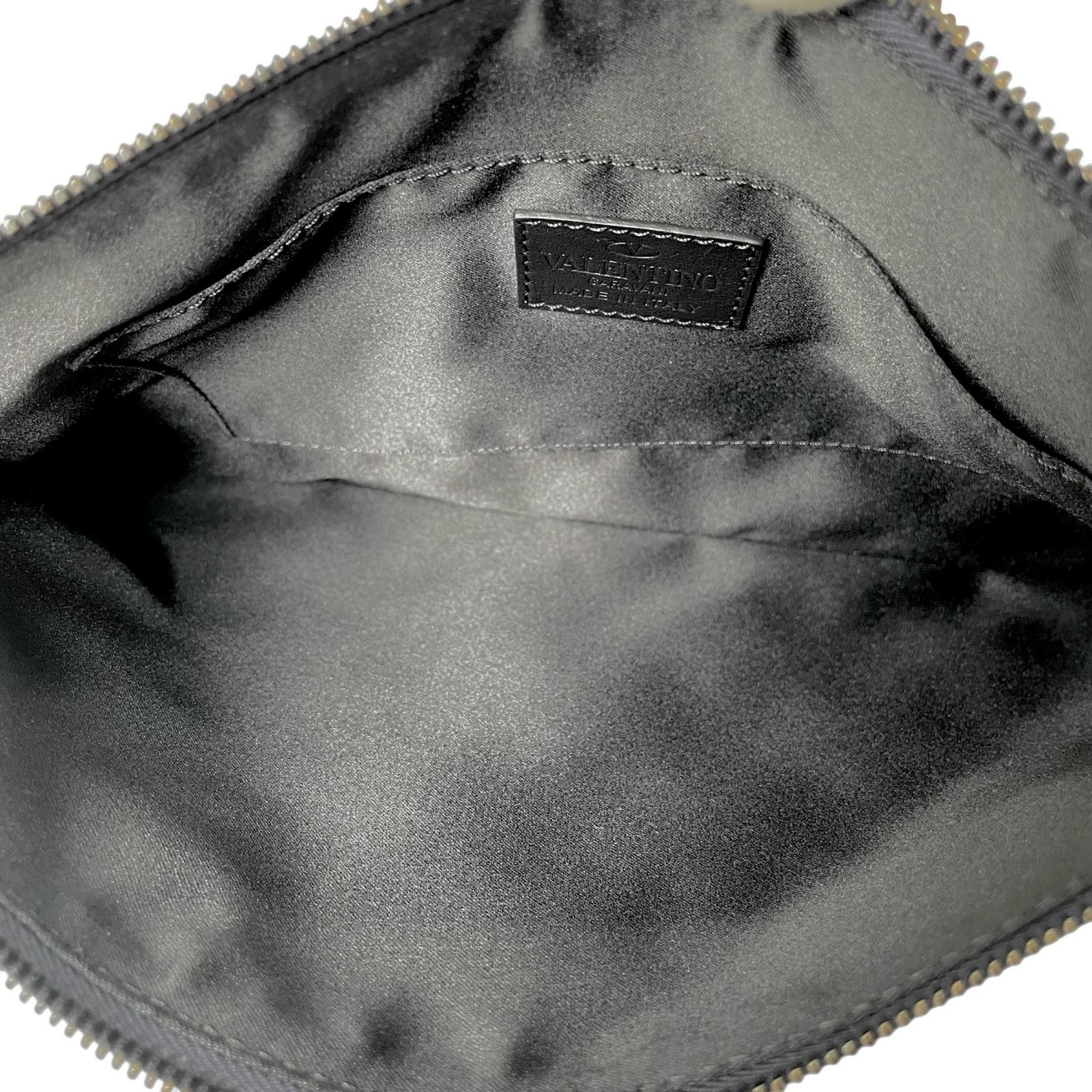 Pristine Valentino Garavani Clutch bag Camouflage Star Navy leather MY2P0483GAC