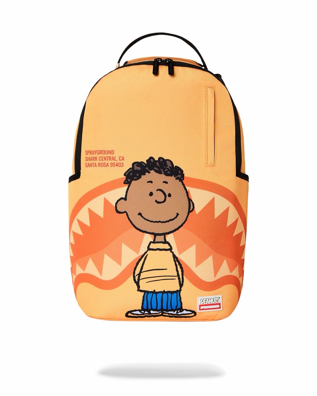 SPRAYGROUND LIMITED EDITION BACKPACK PEANUTS FRANKLIN SHARK CENTRAL YELLOW NEW