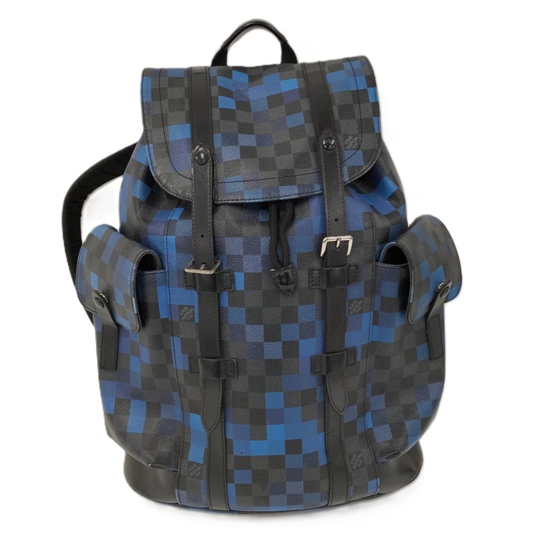 LOUIS VUITTON Christopher PM Damier Graphite Pixels Used SKAI-0