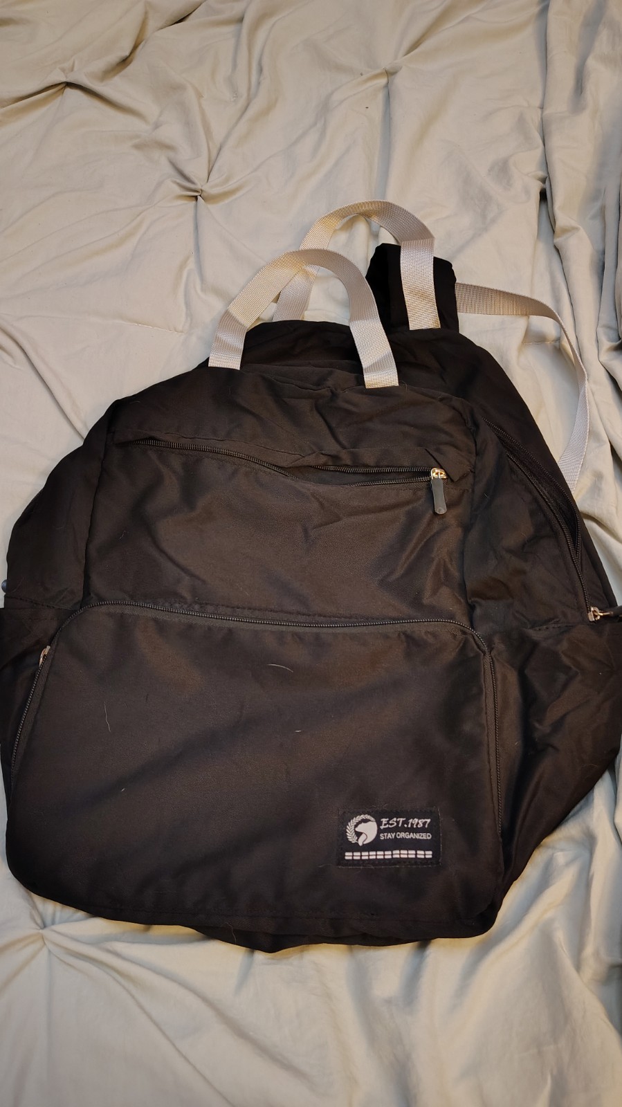 Lightweight United Airlines Personal Item Bag 17x10x9 Ultralight 0.5lb Foldab…